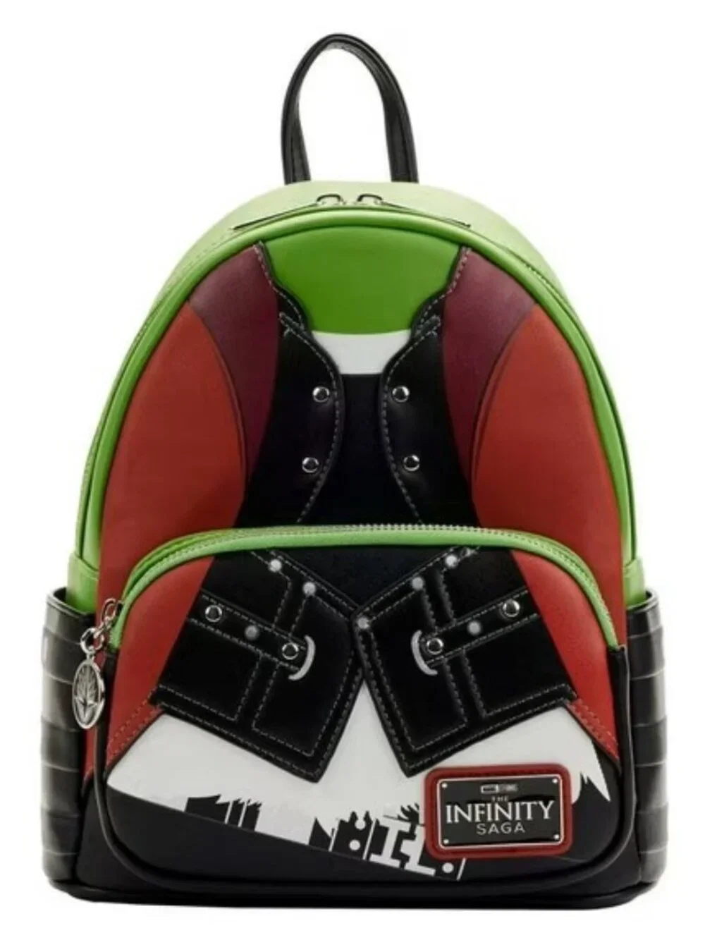 NWT Loungefly Marvel The Infinity Saga Gamora Glow-In-The-Dark Mini Backpack